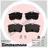 Image de Kit De Plaquettes De Frein, Frein À Disque 23527.150.1 Zimmermann Zimmermann 23527.150.1 Honda