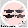 Image de Kit De Plaquettes De Frein, Frein À Disque 23640..1 Zimmermann Zimmermann 23640..1 Chrysler