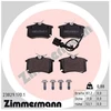 Image de Kit De Plaquettes De Frein, Frein À Disque 23829.170.1 Zimmermann Zimmermann 23829.170.1 Seat;Skoda;Volkswagen