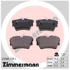 Image de Kit De Plaquettes De Frein, Frein À Disque 23980.170.1 Zimmermann Zimmermann 23980.170.1 Fiat;Nissan;Opel;Renault;Vauxhall