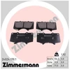 Image de Kit De Plaquettes De Frein, Frein À Disque 24024.170.1 Zimmermann Zimmermann 24024.170.1 Mitsubishi;Toyota