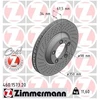 Image de Disque De Frein Zimmermann .1573.20 Porsche