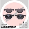 Image de Kit De Plaquettes De Frein, Frein À Disque Pb:Z 23732.170.9 Zimmermann Zimmermann 23732.170.9 Bmw