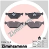 Image de Kit De Plaquettes De Frein, Frein À Disque Pb:Z 21934.170.9 Zimmermann Zimmermann 21934.170.9 Bmw;Mg;Rover;Saab