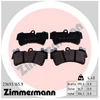 Image de Kit De Plaquettes De Frein, Frein À Disque Pb:Z 23693.165.9 Zimmermann Zimmermann 23693.165.9 Audi;Porsche;Volkswagen