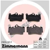 Image de Kit De Plaquettes De Frein, Frein À Disque Pb:Z 23694.165.9 Zimmermann Zimmermann 23694.165.9 Audi;Porsche;Volkswagen