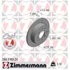 Image de Disque De Frein Zimmermann 280.3180.20 Honda