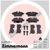Image de Kit De Plaquettes De Frein, Frein À Disque 24289.170.1 Zimmermann Zimmermann 24289.170.1 Mini