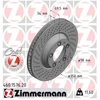 Image de Disque De Frein Zimmermann .1576.20 Porsche