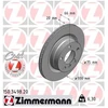 Image de Disque De Frein Zimmermann 150.3498.20 Bmw