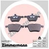 Image de Kit De Plaquettes De Frein, Frein À Disque 24079.185.1 Zimmermann Zimmermann 24079.185.1 Jaguar
