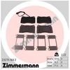 Image de Kit De Plaquettes De Frein, Frein À Disque 23273.160.2 Zimmermann Zimmermann 23273.160.2 Alfa Romeo
