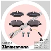 Image de Kit De Plaquettes De Frein, Frein À Disque 24008.185.3 Zimmermann Zimmermann 24008.185.3 Mercedes-Benz