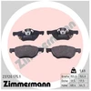 Image de Kit De Plaquettes De Frein, Frein À Disque 23720.175.1 Zimmermann Zimmermann 23720.175.1 Honda