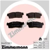 Image de Kit De Plaquettes De Frein, Frein À Disque 24423.150.1 Zimmermann Zimmermann 24423.150.1 Citroen;Mitsubishi;Peugeot;Suzuki