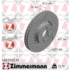 Image de Disque De Frein Zimmermann 400.5503.70 Mercedes-Benz
