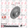 Image de Disque De Frein Zimmermann 100.1205.20 Audi