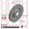 Image de Disque De Frein Zimmermann 250.1373.20 Ford