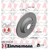 Image de Disque De Frein Zimmermann 600.3252.20 Audi;Seat;Skoda;Volkswagen