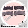 Image de Kit De Plaquettes De Frein, Frein À Disque 23955.175.1 Zimmermann Zimmermann 23955.175.1 Mercedes-Benz