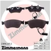 Image de Kit De Plaquettes De Frein, Frein À Disque 23896.205.2 Zimmermann Zimmermann 23896.205.2 Audi;Volkswagen