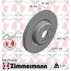 Image de Disque De Frein Zimmermann 150.2946.20 Bmw;Toyota