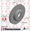 Image de Disque De Frein Zimmermann 150.3491.32 Bmw