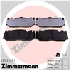 Image de Kit De Plaquettes De Frein, Frein À Disque 25133.205.1 Zimmermann Zimmermann 25133.205.1 Bmw
