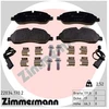 Image de Kit De Plaquettes De Frein, Frein À Disque 22034.170.2 Zimmermann Zimmermann 22034.170.2 Ford