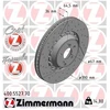 Image de Disque De Frein Zimmermann 400.5527.70 Mercedes-Benz