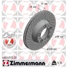 Image de Disque De Frein Zimmermann .4512.20 Porsche