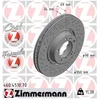 Image de Disque De Frein Zimmermann .4510.70 Porsche