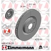 Image de Disque De Frein Zimmermann .4514.20 Porsche