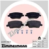 Image de Kit De Plaquettes De Frein, Frein À Disque 22397..1 Zimmermann Zimmermann 22397..1 Fiat