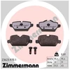 Image de Kit De Plaquettes De Frein, Frein À Disque Rd:Z 23623.970.1 Zimmermann Zimmermann 23623.970.1 Bmw;