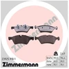 Image de Kit De Plaquettes De Frein, Frein À Disque Rd:Z 23925.910.1 Zimmermann Zimmermann 23925.910.1 Mercedes-Benz