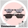 Image de Kit De Plaquettes De Frein, Frein À Disque Rd:Z 24170.995.1 Zimmermann Zimmermann 24170.995.1 Bmw