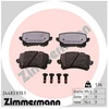 Image de Kit De Plaquettes De Frein, Frein À Disque Rd:Z 24483.970.1 Zimmermann Zimmermann 24483.970.1 Audi;Seat;Volkswagen