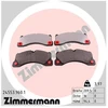 Image de Kit De Plaquettes De Frein, Frein À Disque Rd:Z 24553..1 Zimmermann Zimmermann 24553..1 Audi;Porsche;Volkswagen