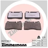 Image de Kit De Plaquettes De Frein, Frein À Disque Rd:Z 20217.965.1 Zimmermann Zimmermann 20217.965.1 Land Rover