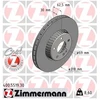 Image de Disque De Frein Zimmermann 400.5519.30 Mercedes-Benz