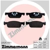 Image de Kit De Plaquettes De Frein, Frein À Disque 22525.170.1 Zimmermann Zimmermann 22525.170.1 Dacia;Renault