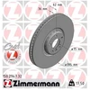Image de Disque De Frein Zimmermann 150.2947.32 Bmw