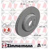 Image de Disque De Frein Zimmermann 150.2956.32 Bmw