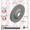 Image de Disque De Frein Zimmermann .4529. Porsche