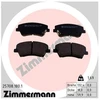 Image de Kit De Plaquettes De Frein, Frein À Disque 25708.180.1 Zimmermann Zimmermann 25708.180.1 Hyundai