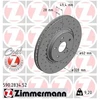 Image de Disque De Frein Zimmermann 590.2834.52 Lexus;Toyota