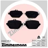 Image de Kit De Plaquettes De Frein, Frein À Disque 22602.175.1 Zimmermann Zimmermann 22602.175.1 Mercedes-Benz