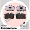 Image de Kit De Plaquettes De Frein, Frein À Disque Rd:Z 20961.950.1 Zimmermann Zimmermann 20961.950.1 Audi;Peugeot;Renault;Seat;Skoda;Volkswagen