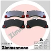 Image de Kit De Plaquettes De Frein, Frein À Disque Pb:Z 24553.160.9 Zimmermann Zimmermann 24553.160.9 Audi;Porsche;Volkswagen